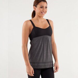 LULULEMON BACK ON TRACK TANK IN BLACK SIZE 4